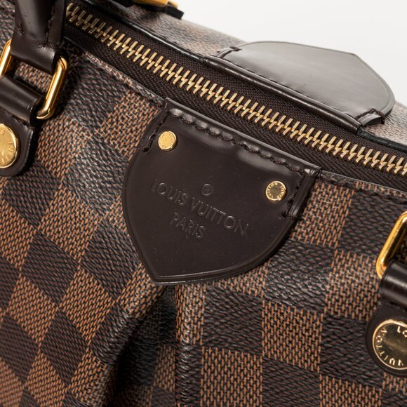 Louis Vuitton Siena MM Damier Ebene Canvas Tote - Picture 10 of 14